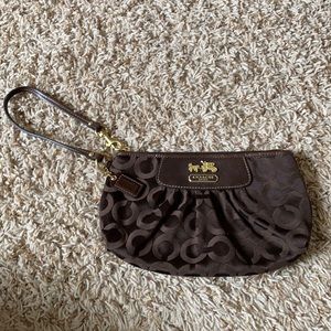 Used Once! Coach Wristlet
